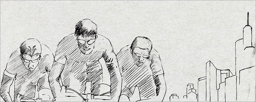 黑眼睛廣告在法拉利自行車廣告項目提案設計當中的創意設計提案稿之八